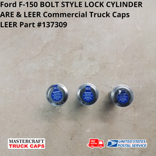 Leerare Commercial Truck Cap Bolt Lock Cylinder Ford F-150 137309 Set Of 3 Leerare Commercial Truck Cap Bolt Lock Cylinder Ford F-150 137309 Set Of 3
