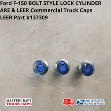 LEER ARE Commercial Truck Cap BOLT LOCK CYLINDER FORD F-150 LEER #137309