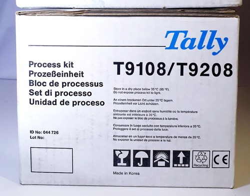 TALLY T9108 T9208 PROCESS KIT ID No 044726 BLACK GENUINE SEALED NEW - Picture 2 of 4