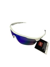 NWT Rawlings Boys' Pitch Perfect Youth Sunglasses White w/Blue Lenses