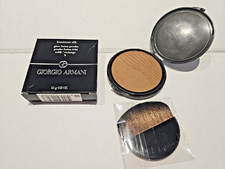 Giorgio Armani Luminous Silk Glow Fusion Powder Refill 9 with Brush New in Box