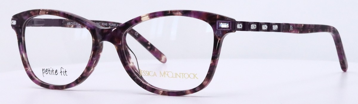 Jessica McClintock JMC 4048 Purple Multicolor Womens Eyeglasses 48