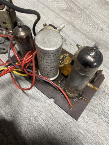 Vintage record player Cossor Valve Amp - Picture 9 of 11