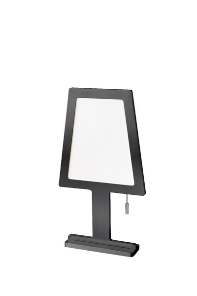Tischlampe Led Tischleuchte Nachttischlampe Nachttischleuchte Dimmbar Schwarz-image