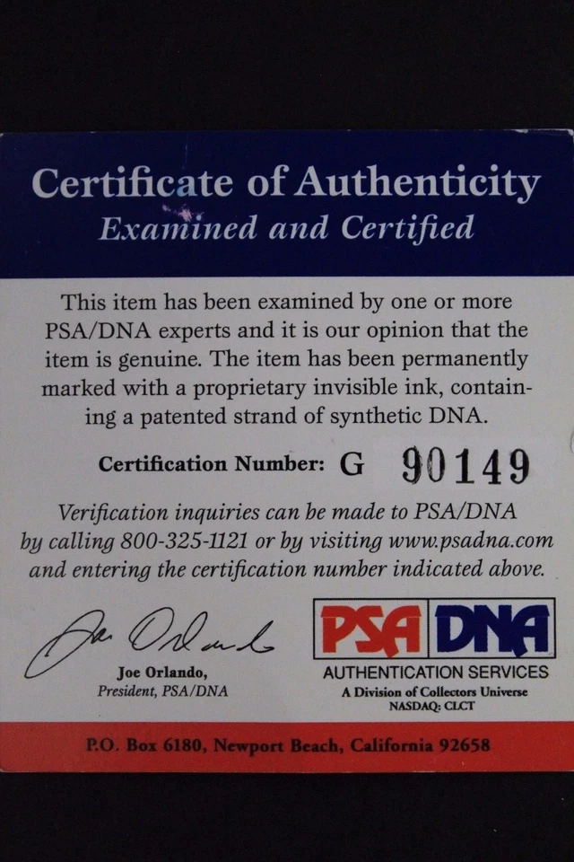 Hank Bauer (d.2007) NY Yankees 8x WS Champ Autographed MLB Signed Baseball PSA D - Image 4 of 4