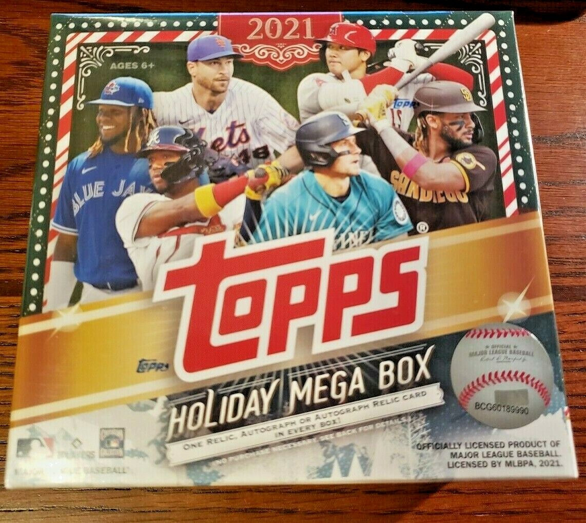 Topps HOLIDAY MEGA BOX　2021 2021 Topps Holiday Mega Box Baseball – Rocket City Toys