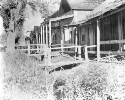 Chinese district in Carson City Nevada 1935 Old Photo