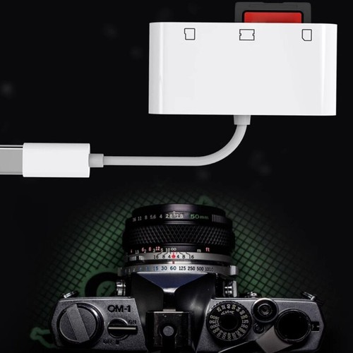 Type C Card Reader Camera Card Reader for Phone 15/16 Supports Multiple Card - Zdjęcie 5 z 8