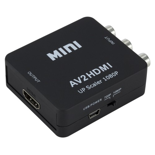 HDMI to AV Converter Output Digital to RCA Analog Audio/Video Input Composite - Picture 4 of 14
