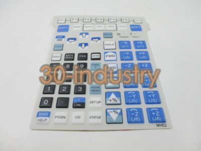 Membrane Keypad FIT FOR FANUC A05B-2518-C202#SGL MHE2 Teach Pendant Button Film