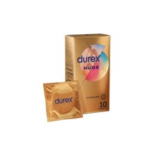 DUREX NUDE ULTRA-FINS x10 - PRESERVATIFS SENSATION PEAU CONTRE PEAU
