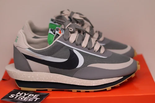 Nike LDWaffle x Sacai x Clot | Grau | Größe UK6,5 US7,5 EU40,5 | Blau LD Waffle
