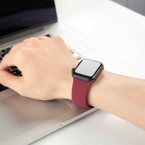 3-Pack Silicone Sport Band Strap For Apple Watch 38/40/42 44mm 7 6 5-1 iWatch SE - Picture 8 of 30