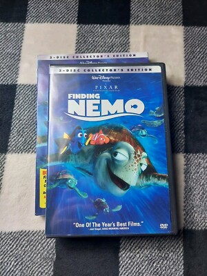 Finding Nemo (DVD, 2003, 2-Disc Set) VG+ Disc(s)