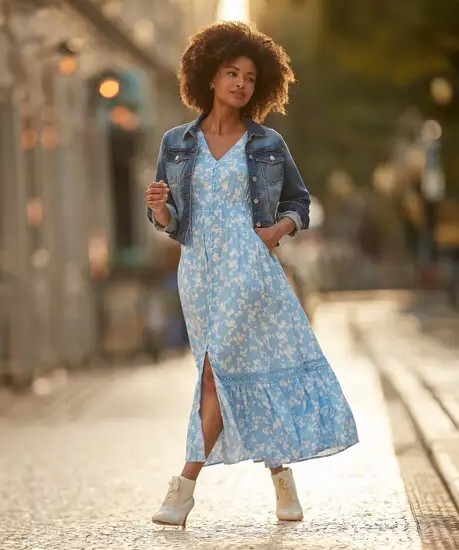 Women Summer Dress Viscose 100% Viscose