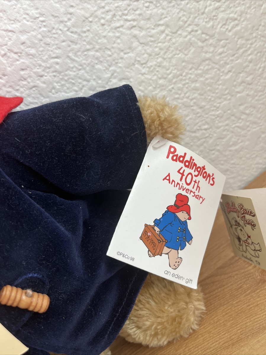 【希少】Eden Toys PADDINGTON パディントンベア ヴィンテージ Vintage PADDINGTON BEAR Plush LARGE 24” W/Tag Eden Toy