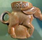 Vintage Frankoma 1979 Political Democrat Mug Donkey