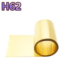 Brass Sheet Foil Plate Brass Strip Coil 0.1-0.5mm Thick 10-50mm Width