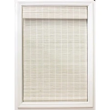 Radiance Lewis Hyman Bamboo Shades White 30 W X 64 L