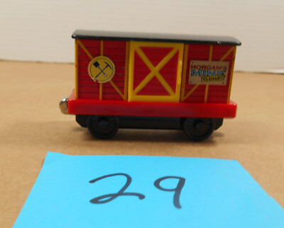Thomas The Train Morgan Mining Diecast Car Red Flip Door B29