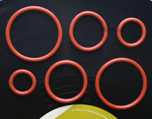 4pcs Vacuum Tube Silicone Damper Ring 12AX7/KT88/300B/EL34/6SN7/2A3/6550/6Z4