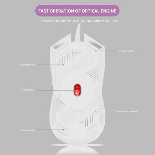 Gaming Mouse Mechanical Mouse Computer Mice Mice Bluetooth Mouse Wired Mouse - Picture 2 of 14