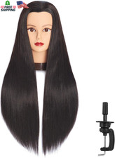 Headfix 26In-28In Long Hair Mannequin Head Stnthetic Fiber Hairdresser Practice