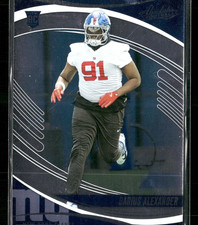 2025 Panini Absolute Darius Alexander RC #115 Rookie Card New York Giants. rookie card picture