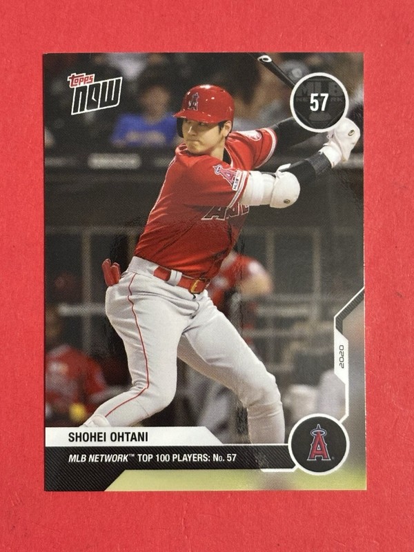 SHOHEI OHTANI 2020 Topps Now MLB Network's Top 100 #MN57