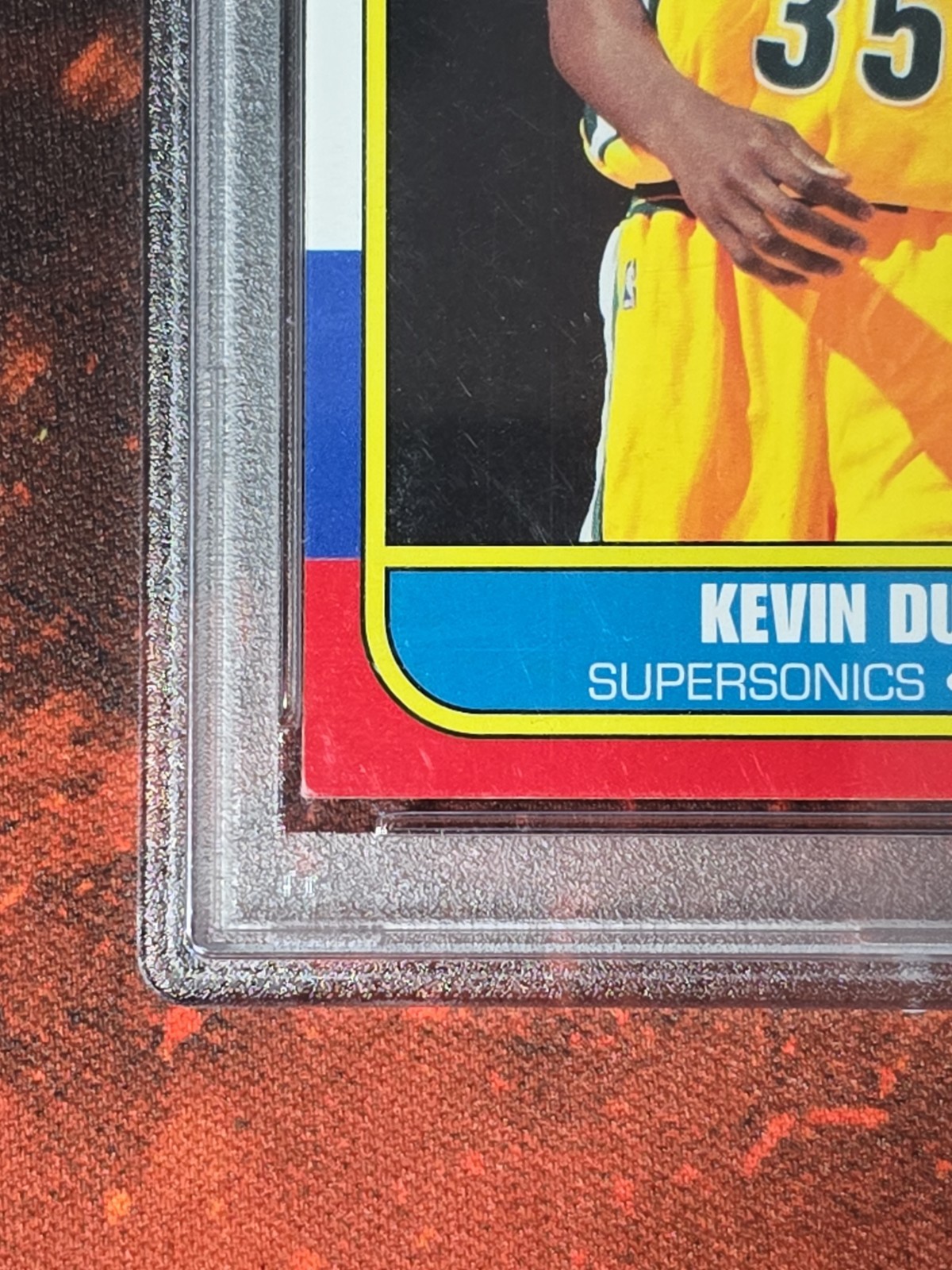 🔥✨2007 Fleer Basketball #143 Kevin Durant 86' Retro Rookies PSA 6 -PSA MISTAKE! view 7