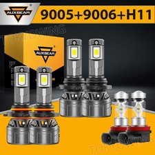Auxbeam 90059006h11 28000lm Led Headlight Fog Bulbs 6500k Super Bright White