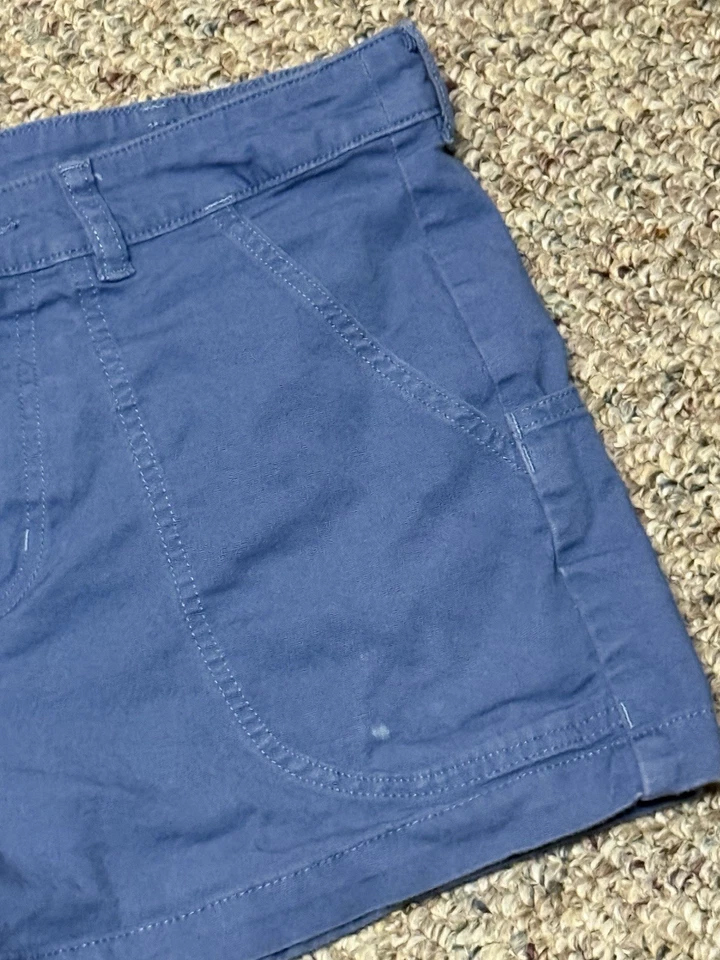 Pantalones Cortos Patagonia Adulto Talla 6 Algodón Orgánico Azul Senderismo Aire Libre Para Mujer’s Foto 4 de 4