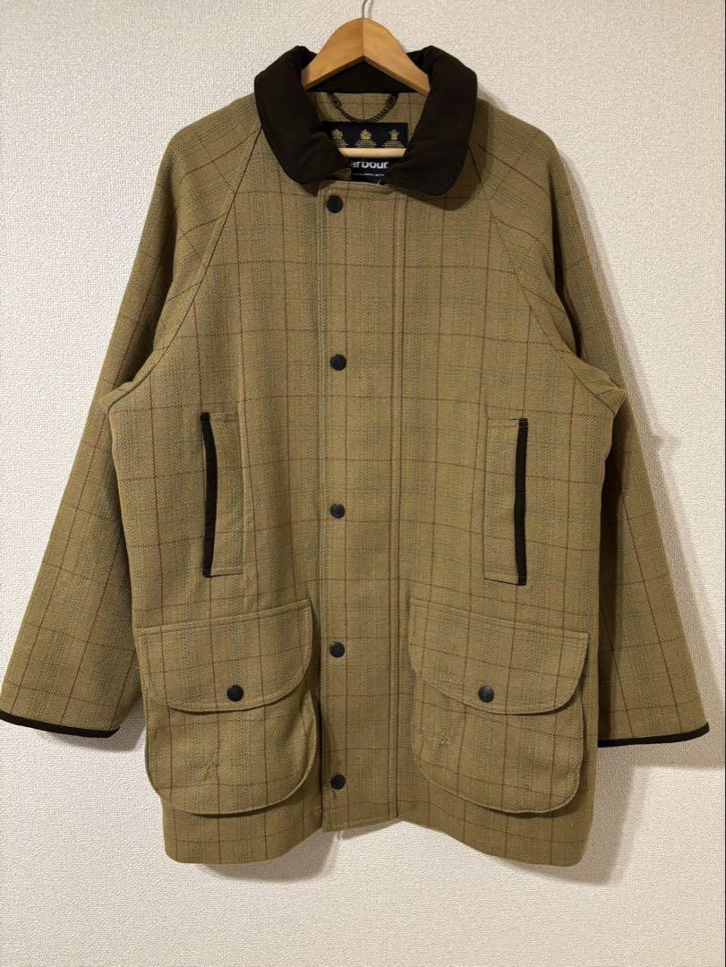 Barbour バブアー Blisstex Tweed Coat 未使用✨ バブアー BLISSTEX TWEEDS オーバーサイズ トレンチ