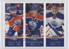 2016-17 Upper Deck Team Triples Jordan Eberle Ryan Nugent-Hopkins Cam Talbot 2a8