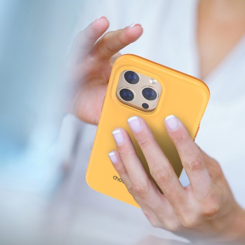 Choetech MFM Anti-drop etui pokrowiec iPhone 13 Pro Max pomarańczowy (PC0114-MFM - Zdjęcie 7 z 10