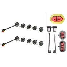 Tagfahrleuchte Fahrzeugfront 24 V 6 W LED glasklar HELLA für u.a. IVECO