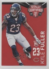 2014 Panini Totally Certified Mirror Platinum Red 12/25 Kyle Fuller #112 1gt