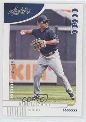 2020 Panini Absolute Silver 188/199 Jose Ramirez #26 5m1