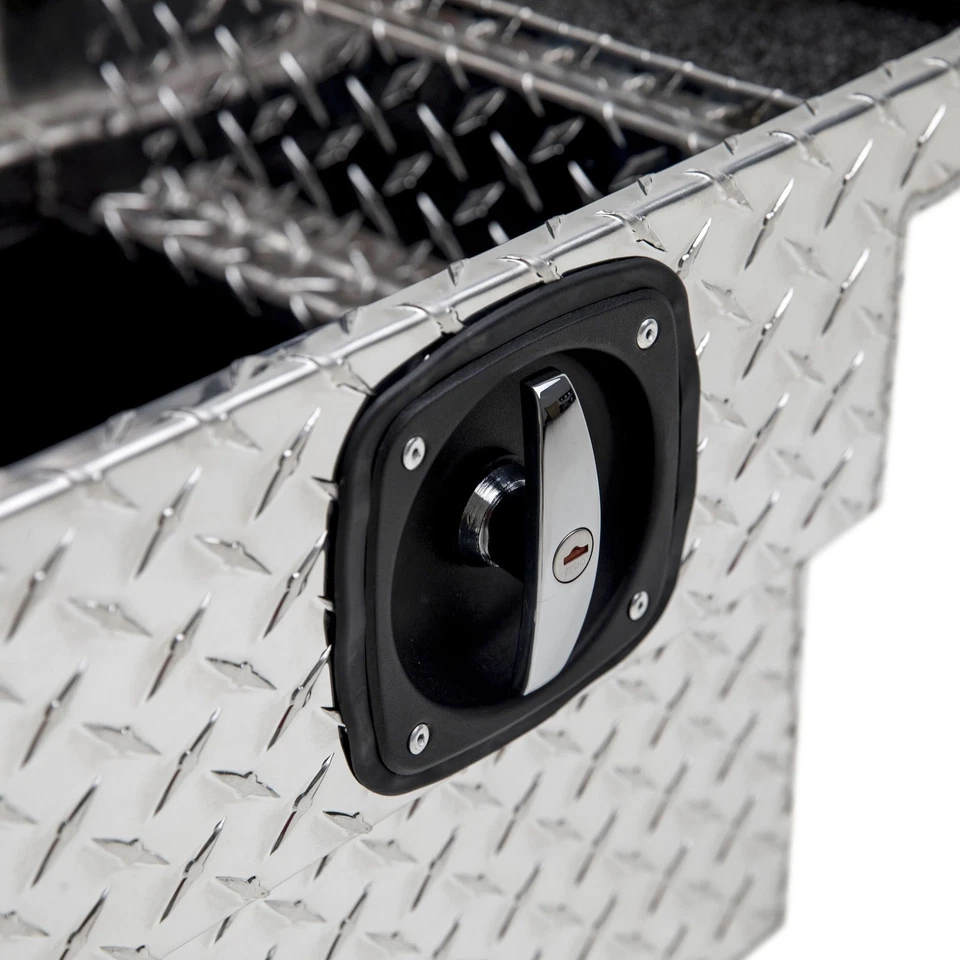 For Dodge Ram 1500 02-10 Secure Lock Low Profile Single Lid Crossover Tool Box - Image 2 of 4