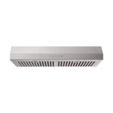 30 In. 340 CFM Convertible under Cabinet Range Hood in Stainless Steel