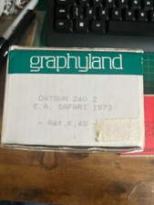 Graphyland - Datsun 240Z, E.A Safari 1973-  1/43 resin kit
