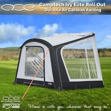 Camptech Ivy 300 Elite Air Roll Out Caravan Porch Awning