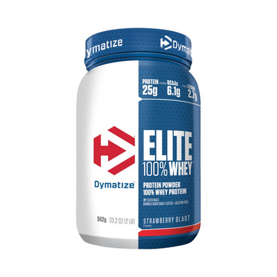 Dymatize Elite Whey (942g) Strawberry Blast (68,95 EUR/kg)