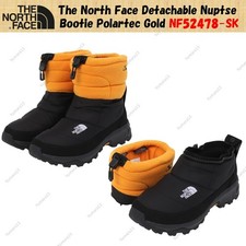 The North Face Detachable Nuptse Bootie Polartec Gold NF52478-SK Men's Size