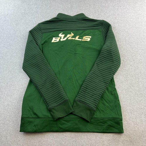 South Florida Bulls Jacket Mens Medium NCAA Basketball Full Zip Under Armour - Picture 8 of 11