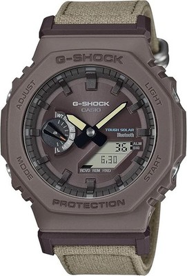CASIO G-SHOCK GA-B2100CT-5A TRUECOTTON Khaki Gray FOOD TEXTILE Newone