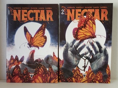 Nectar #1 + #2 (NM or 9.4) - 1st Printing Cover Set - 2026 Vault Comics!