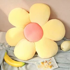 NEW COLORFUL FLOWERS PLUSH PILLOW 35 CM PLANT PETAL CUTE KAWAII GIFT US SELLER