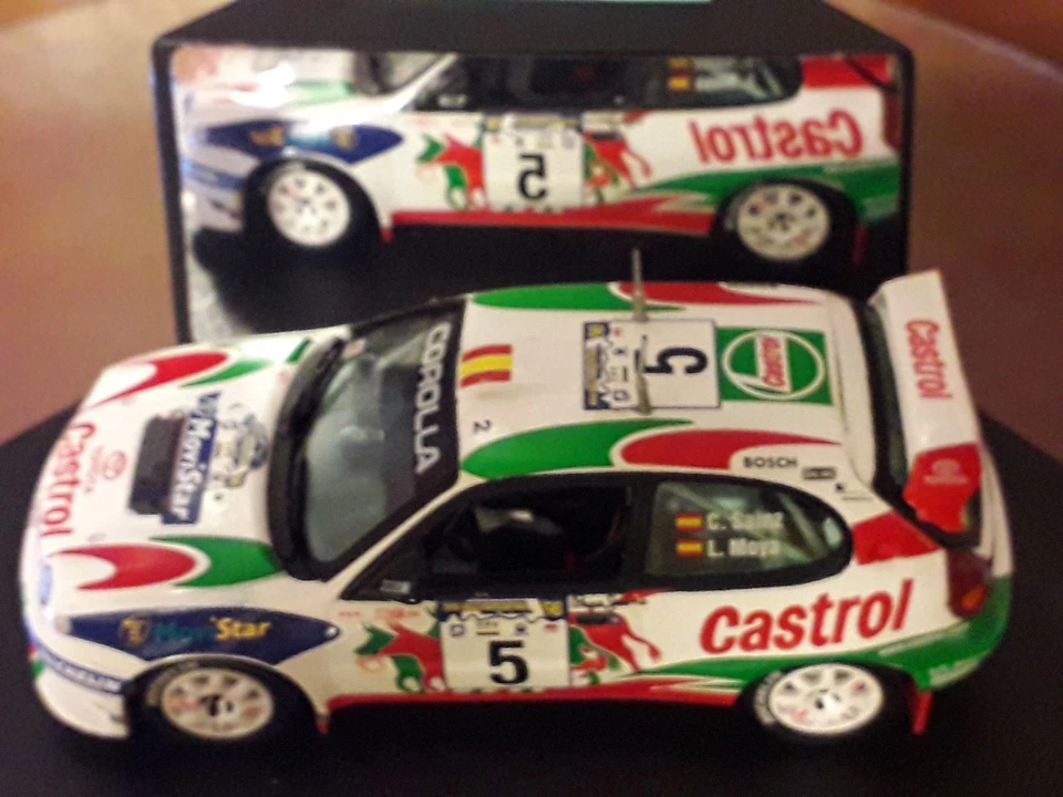 vitesse 98201 toyota corolla wrc rally argentina 1998 C.SAINZ 1:43 - Immagine 4 di 4