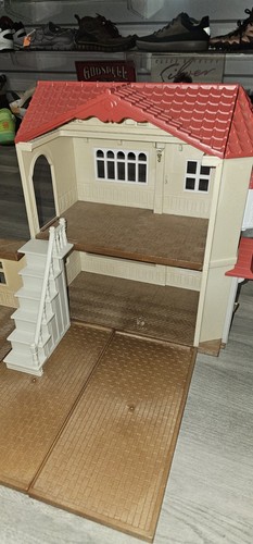 Sylvanian Families 5480 Big Red Roof House Incomplete - Picture 7 of 8
